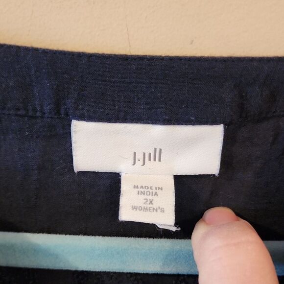Women's Navy Blue Top - Picture 2 of 6